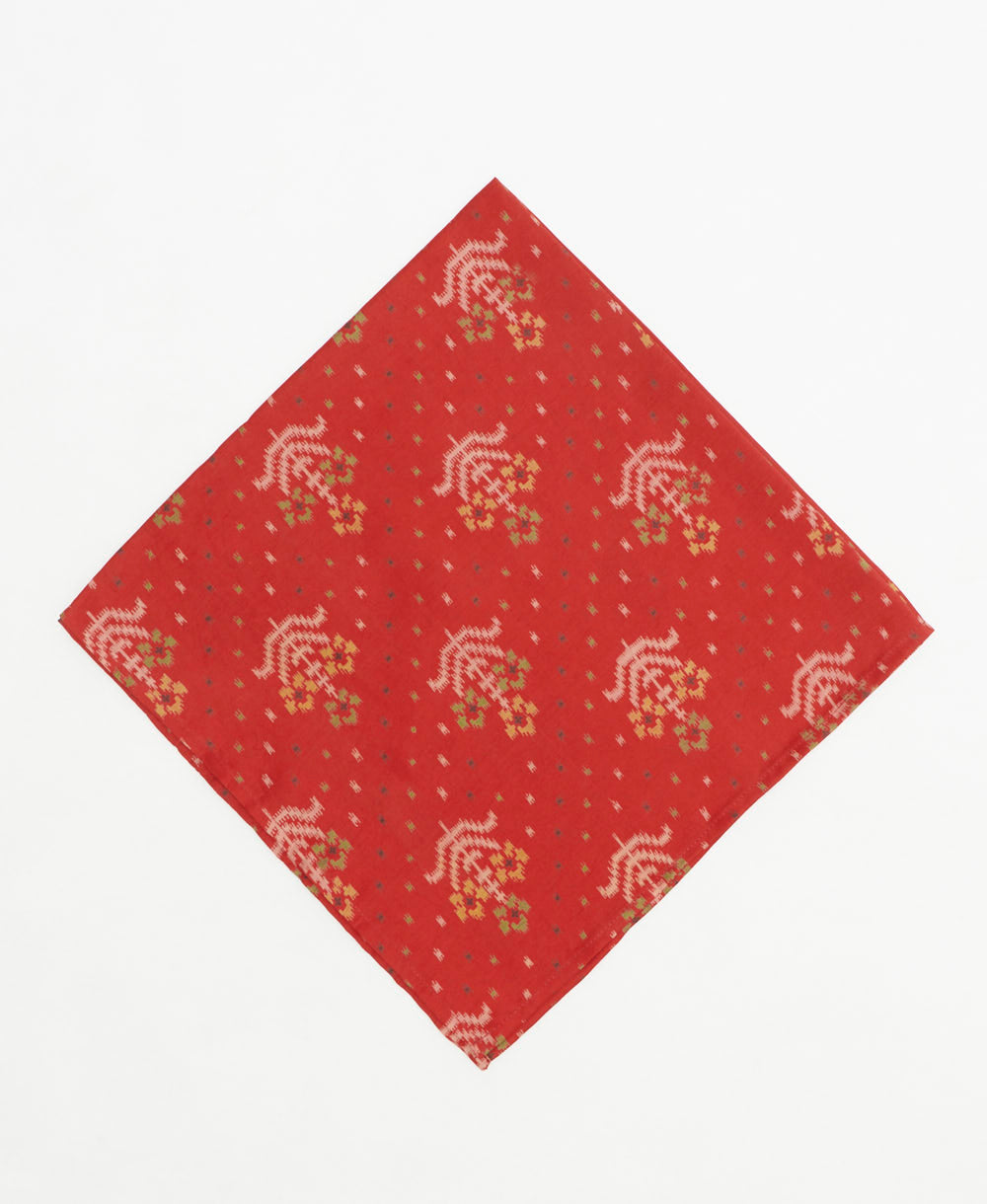vintage silk scarf created using sustainably sourced saris