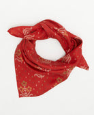 vintage silk scarf handmade from upcycled saris in India by women artisans