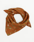 vintage silk scarf handmade from upcycled saris in India by women artisans