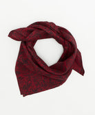 vintage silk scarf handmade from upcycled saris in India by women artisans