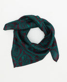 vintage silk scarf handmade from upcycled saris in India by women artisans