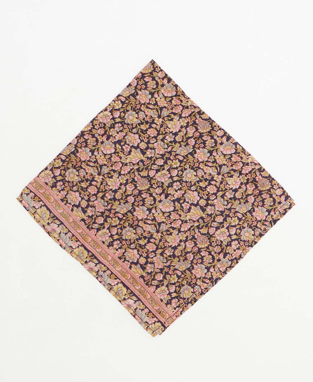 vintage silk scarf created using sustainably sourced saris