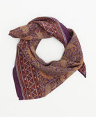 vintage silk scarf handmade from upcycled saris in India by women artisans