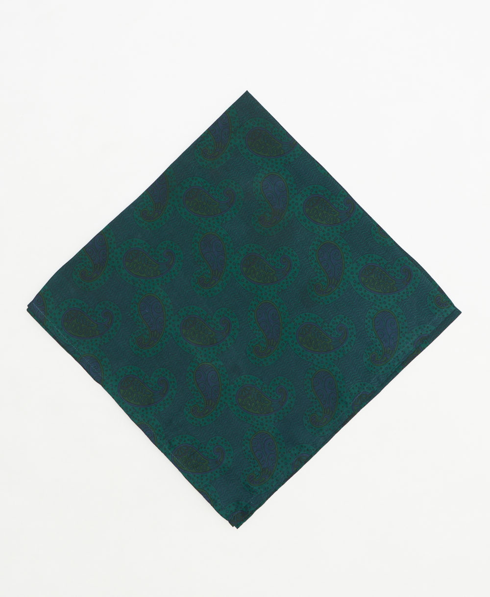 vintage silk scarf created using sustainably sourced saris