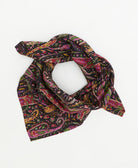 vintage silk scarf handmade from upcycled saris in India by women artisans