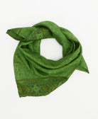 vintage silk scarf handmade from upcycled saris in India by women artisans