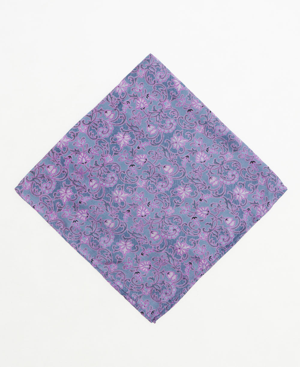 vintage silk scarf created using sustainably sourced saris