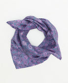 vintage silk scarf handmade from upcycled saris in India by women artisans