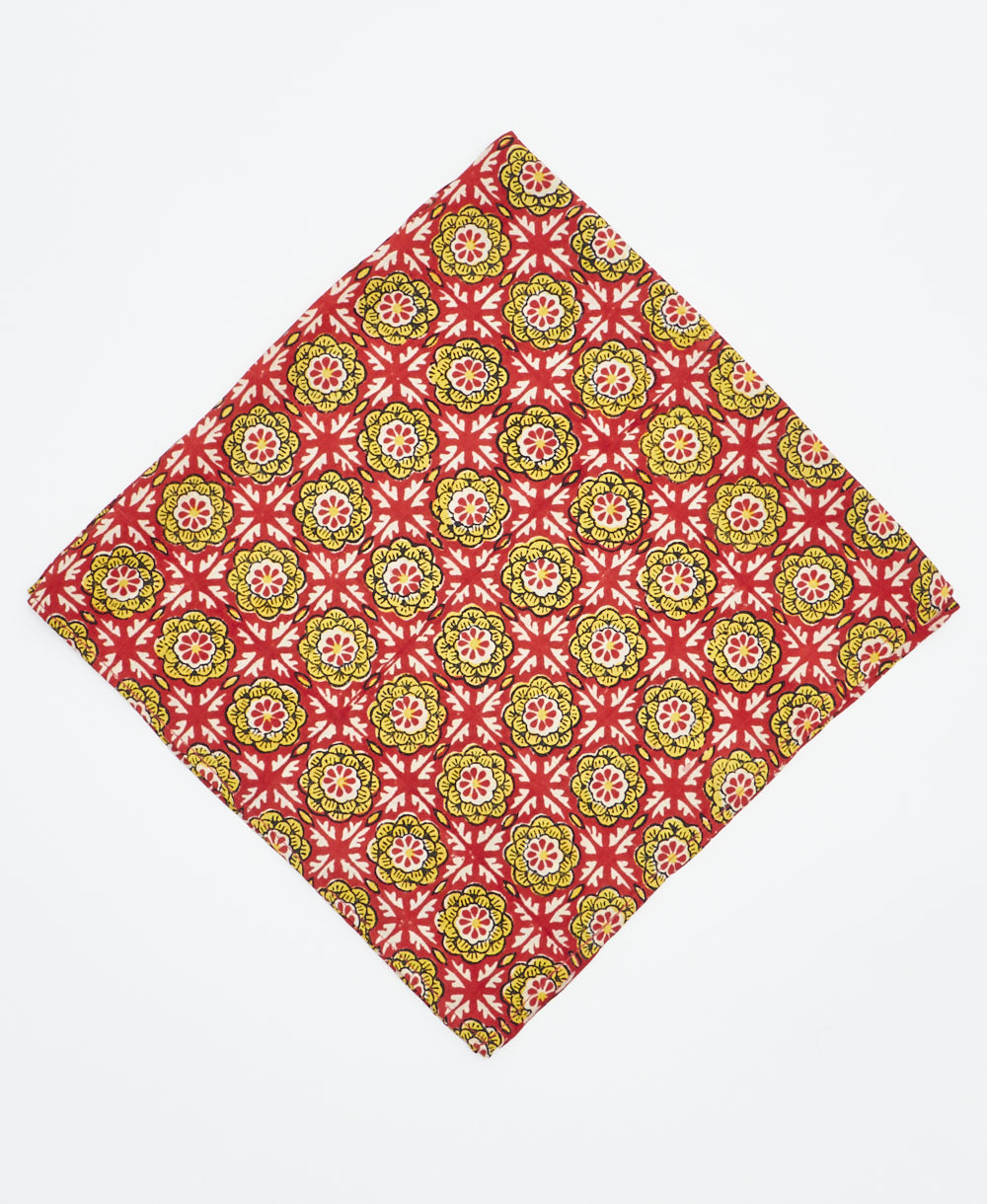vintage silk scarf featuring created using sustainably sourced saris