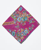 vintage silk scarf featuring created using sustainably sourced saris