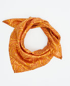 vintage silk scarf handmade from upcycled saris in India by women artisans