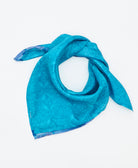 vintage silk scarf handmade from upcycled saris in India by women artisans