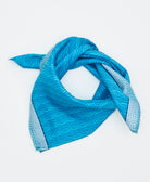 vintage silk scarf handmade from upcycled saris in India by women artisans