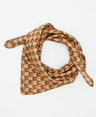vintage silk scarf handmade from upcycled saris in India by women artisans