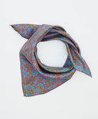 vintage silk scarf handmade from upcycled saris in India by women artisans