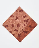 vintage silk bandana created using sustainably sourced saris