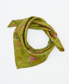 vintage silk scarf handmade from upcycled saris in India by women artisans