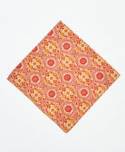 vintage silk bandana created using sustainably sourced saris