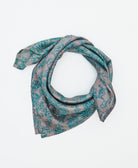 vintage silk scarf handmade from upcycled saris in India by women artisans