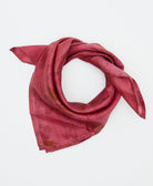 vintage silk scarf handmade from upcycled saris in India by women artisans