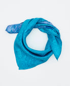 vintage silk scarf handmade from upcycled saris in India by women artisans