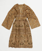 Artisan-made one-of-a-kind vintage silk robe
