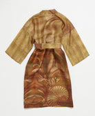 Artisan-made one-of-a-kind vintage silk robe
