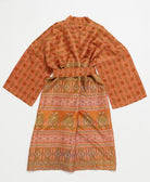 Artisan-made one-of-a-kind vintage silk robe