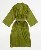 Artisan-made one-of-a-kind vintage silk robe