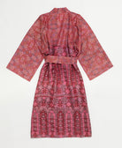 Artisan-made one-of-a-kind vintage silk robe