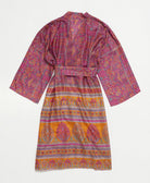 Artisan-made one-of-a-kind vintage silk robe