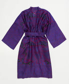 Artisan-made one-of-a-kind vintage silk robe