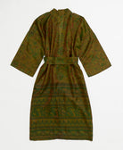 Artisan-made one-of-a-kind vintage silk robe