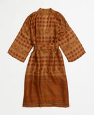 Artisan-made one-of-a-kind vintage silk robe