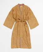 silk robe ethically made using upcycled
vintage silk saris