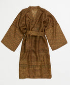 Artisan-made one-of-a-kind vintage silk robe