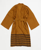 Artisan-made one-of-a-kind vintage silk robe