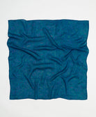 vintage silk square scarf handmade in India from upcycled silk sari fabrics