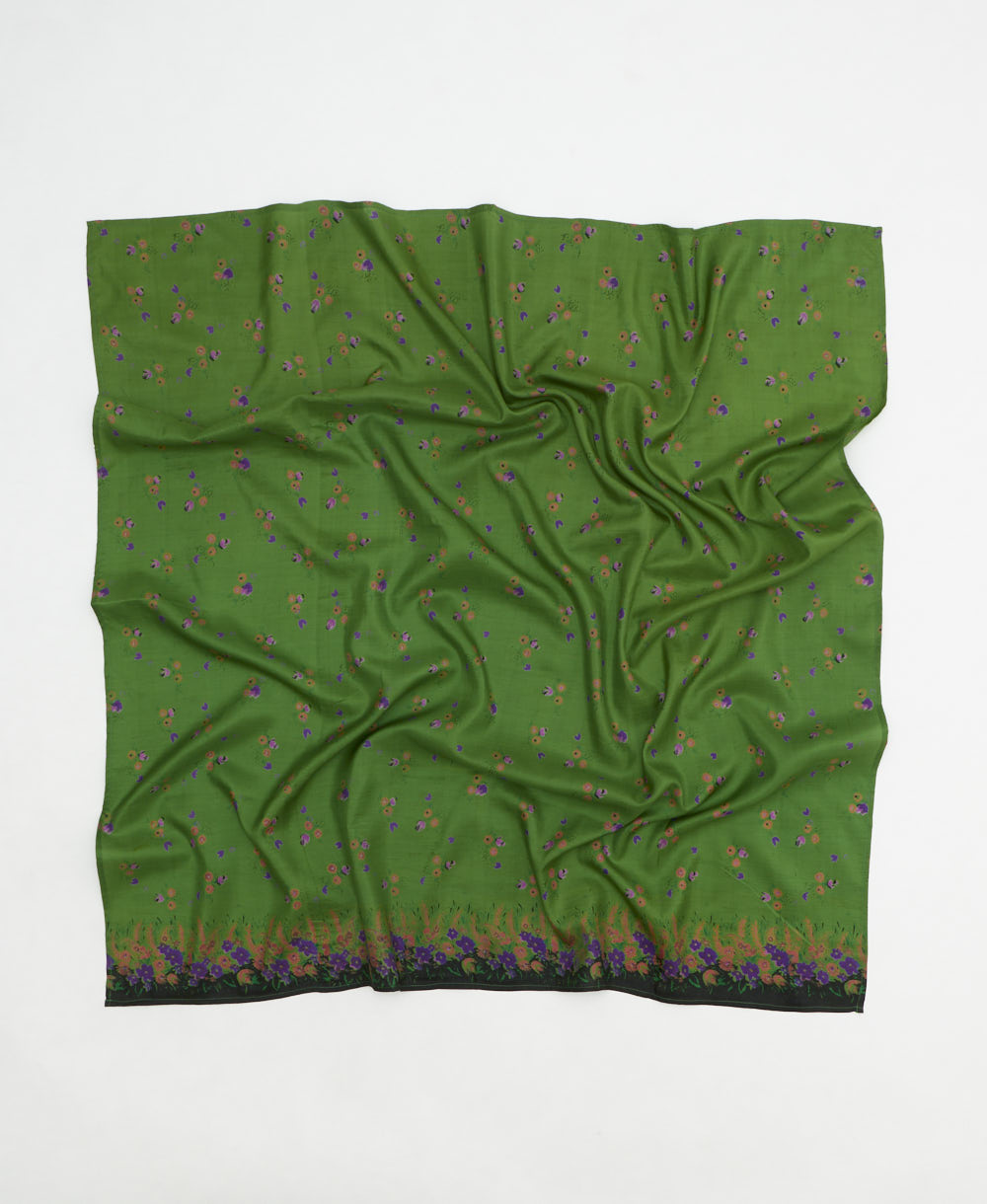 silk square scarf