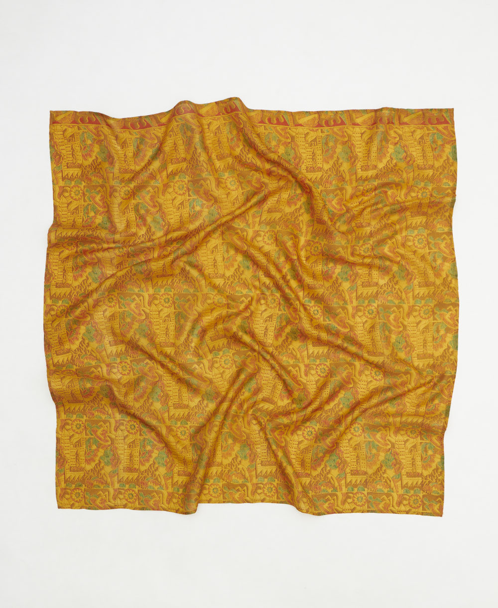 silk square scarf
