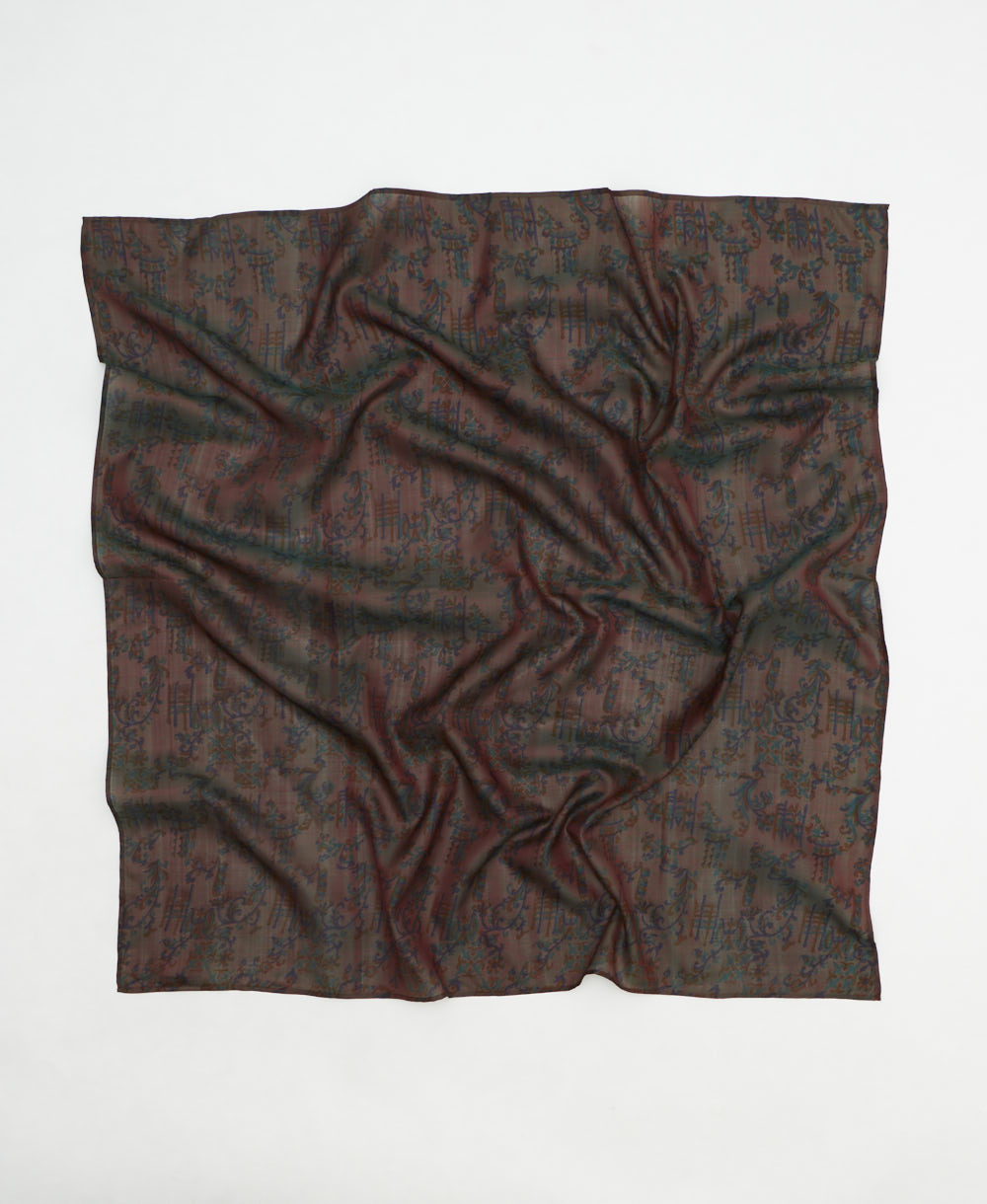 silk square scarf
