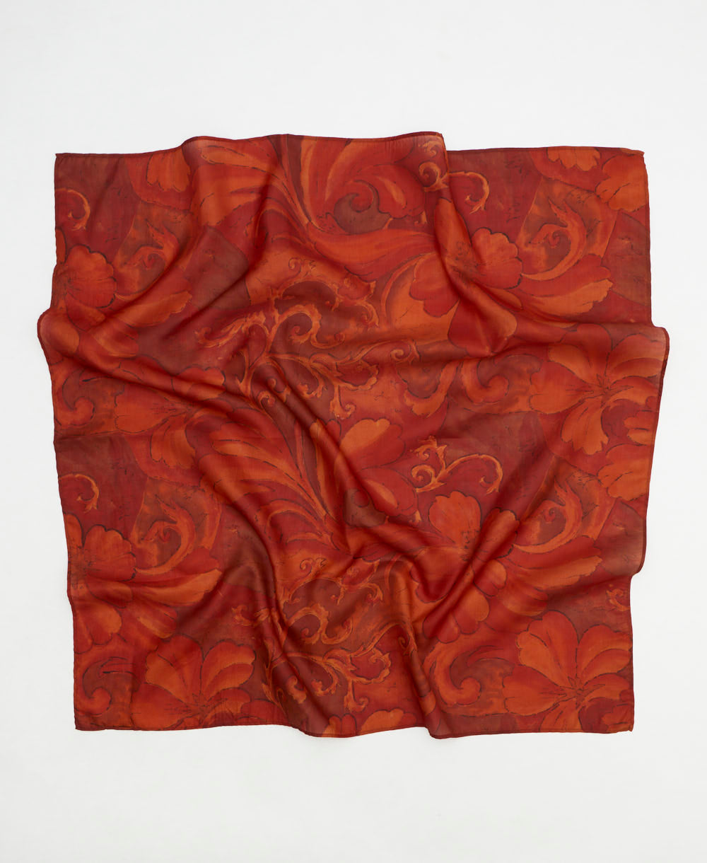 silk square scarf