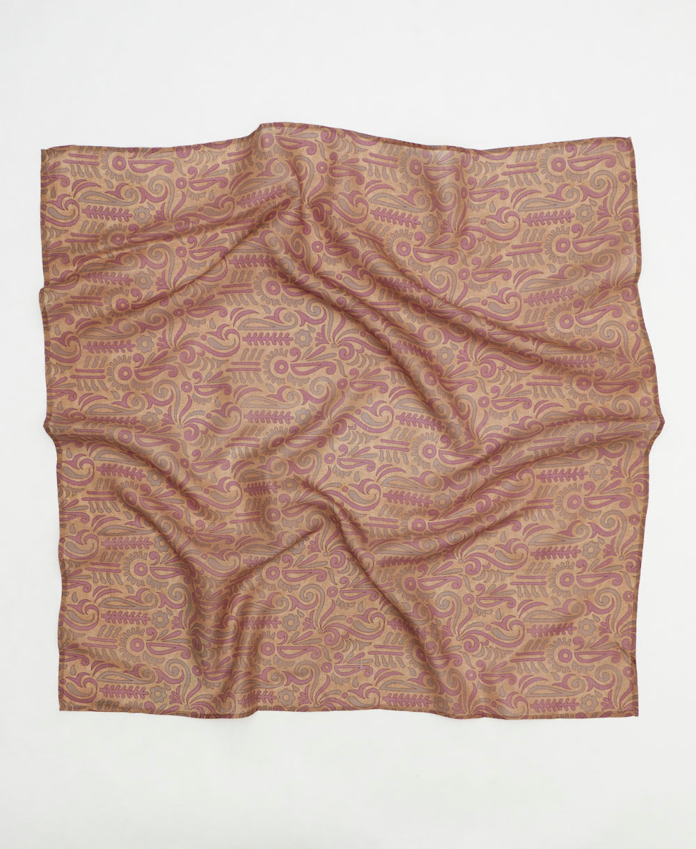 silk square scarf