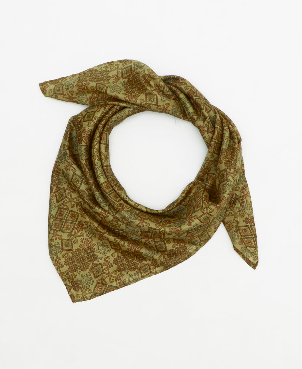 vintage silk scarf
