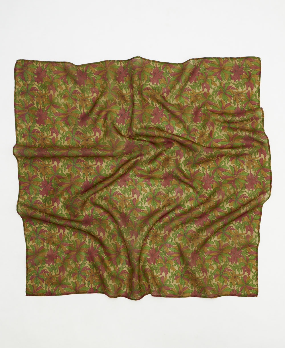 vintage silk square scarf