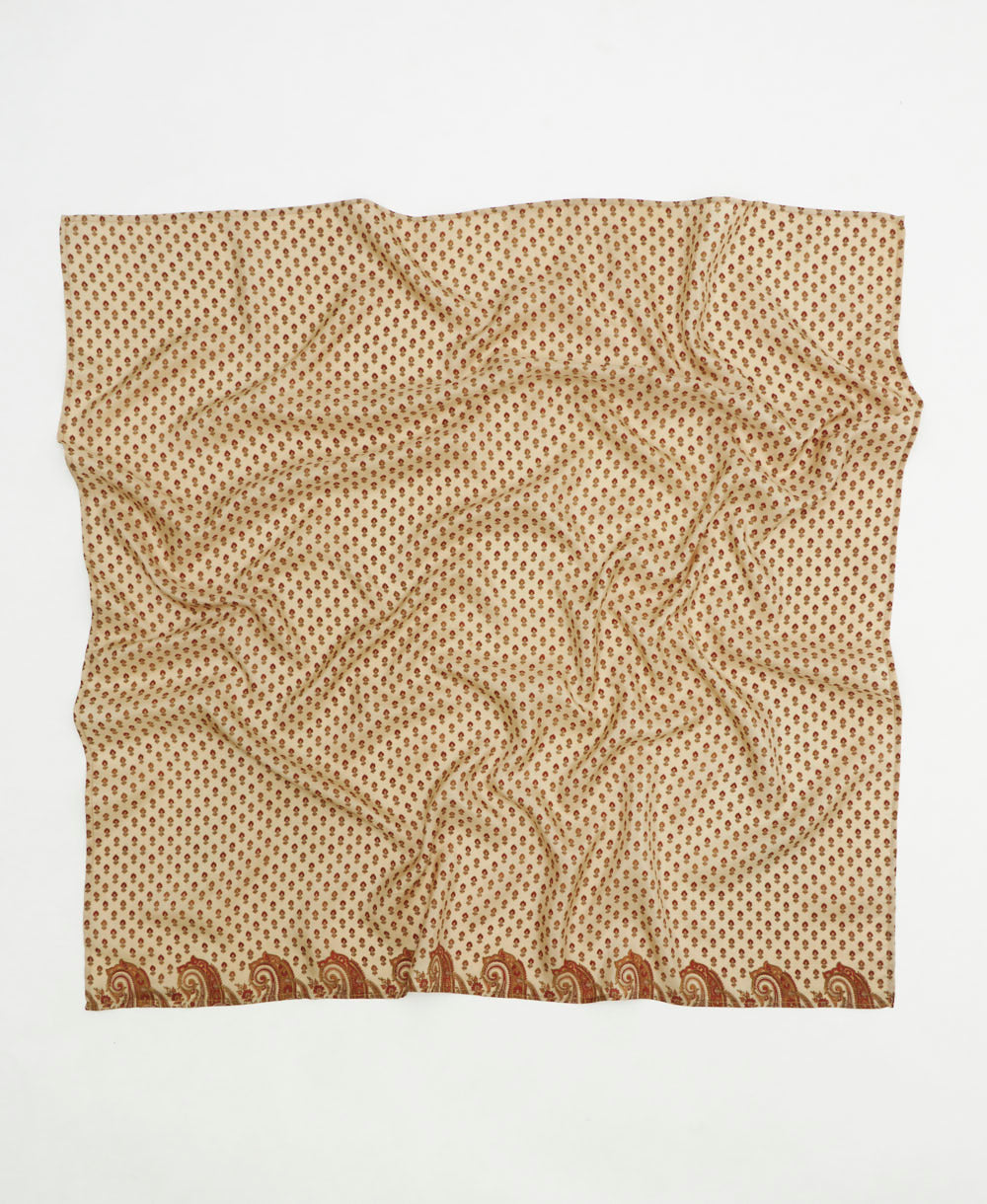 vintage silk square scarf