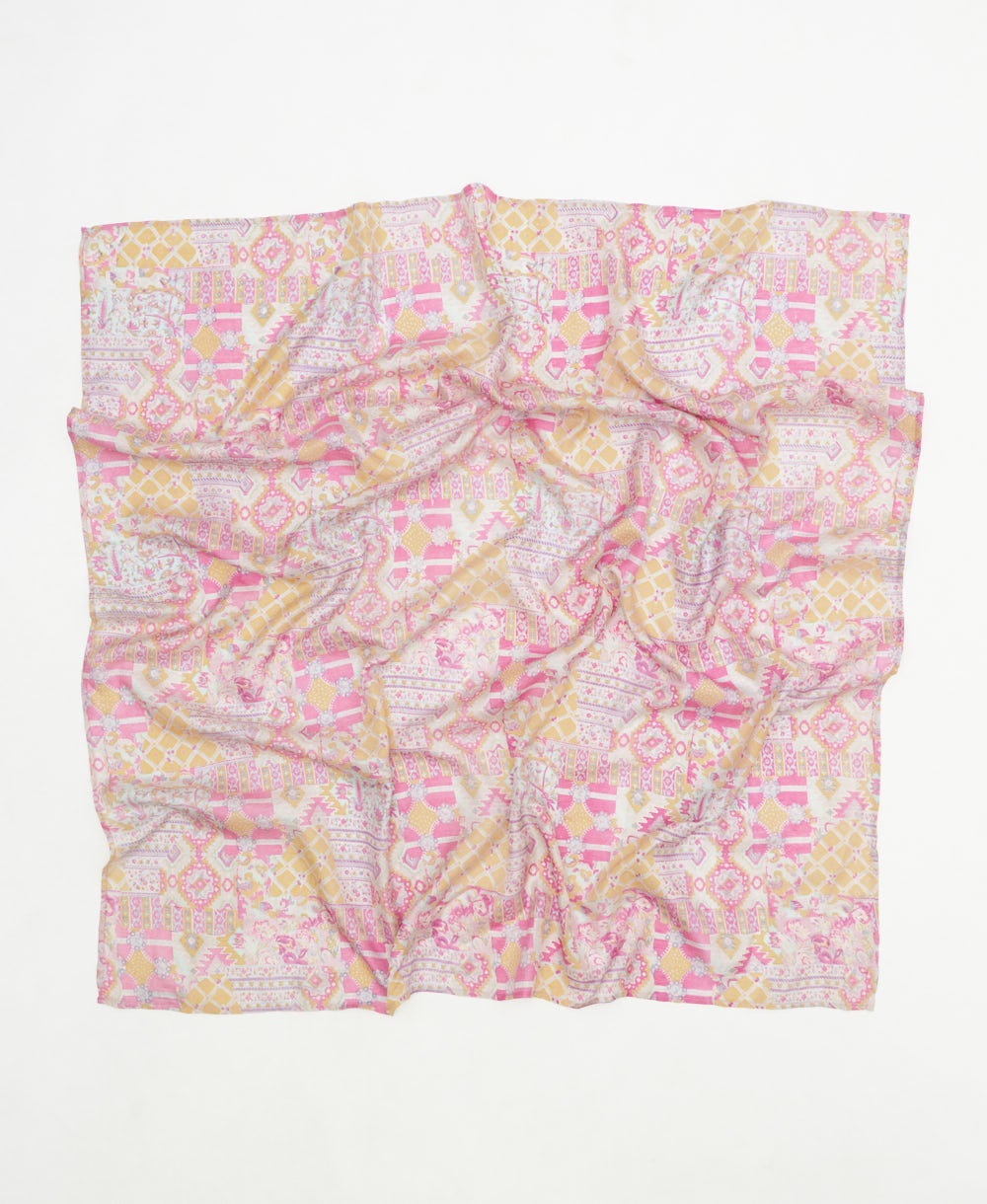 silk square scarf