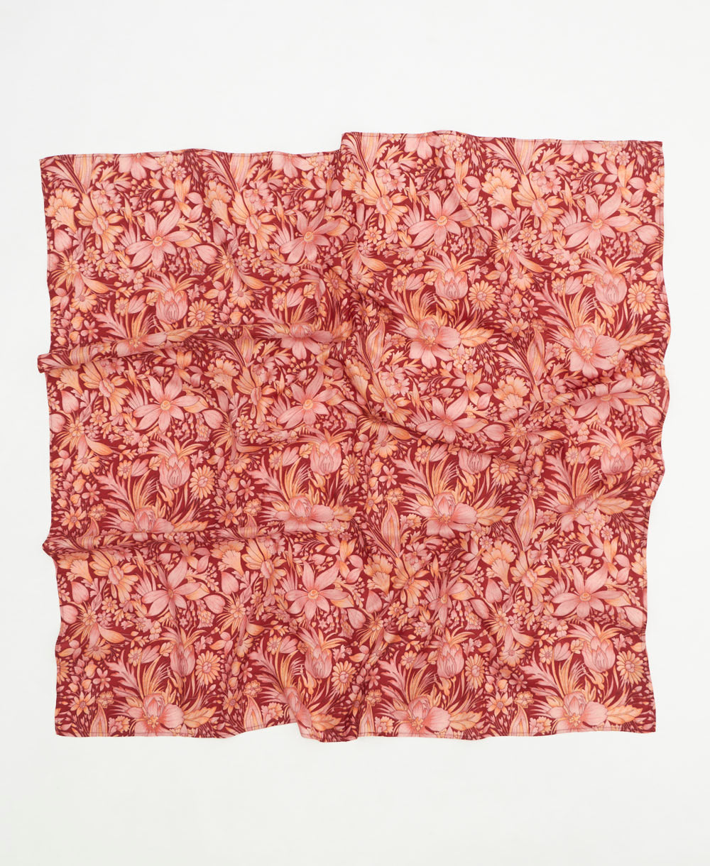 silk square scarf
