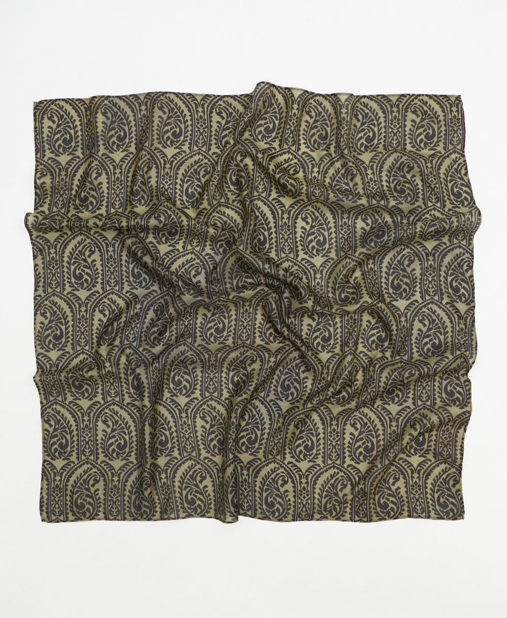 silk square scarf