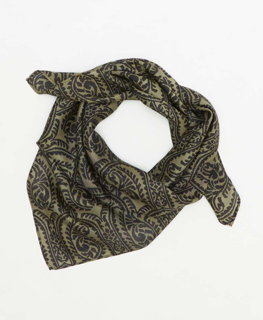 vintage silk square scarf